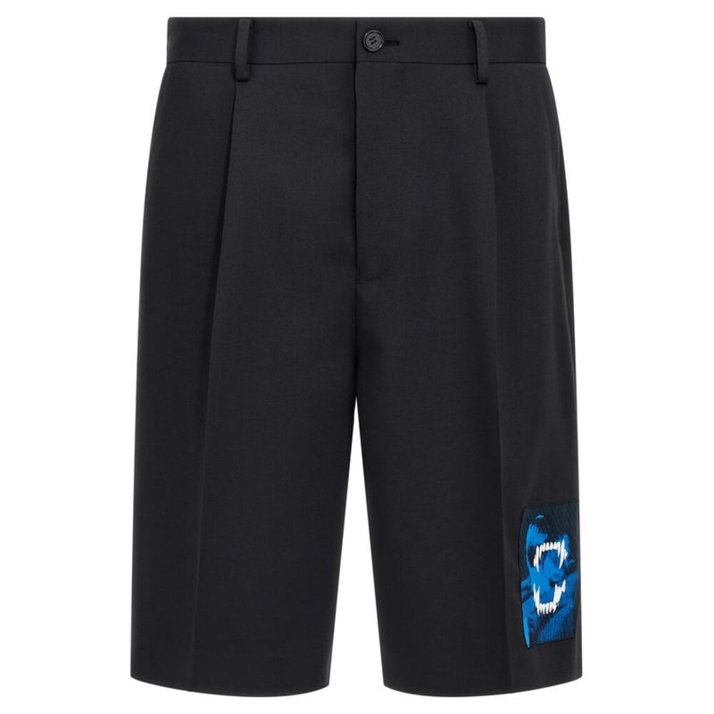 Undercover Men Patch Bermuda Shorts